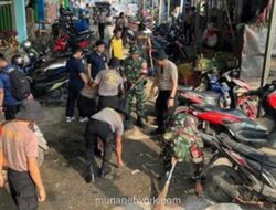 Brimob Polda Metro Jaya Bersihkan Pasar Tegal Danas, Padukan Tugas Keamanan dengan Aksi Sosial