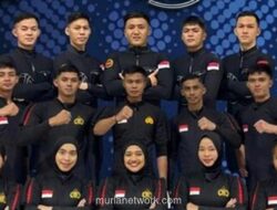 Dua Personel Brimob Metro Jaya Perkuat Timnas di Kejuaraan Dunia Indoor Skydiving 2026