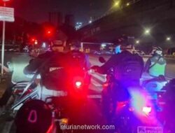 Gegana Brimob Patroli Dini Hari di Jakbar, Antisipasi Gangguan Kamtibmas