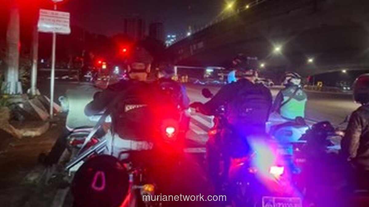 Gegana Brimob Patroli Dini Hari di Jakbar, Antisipasi Gangguan Kamtibmas