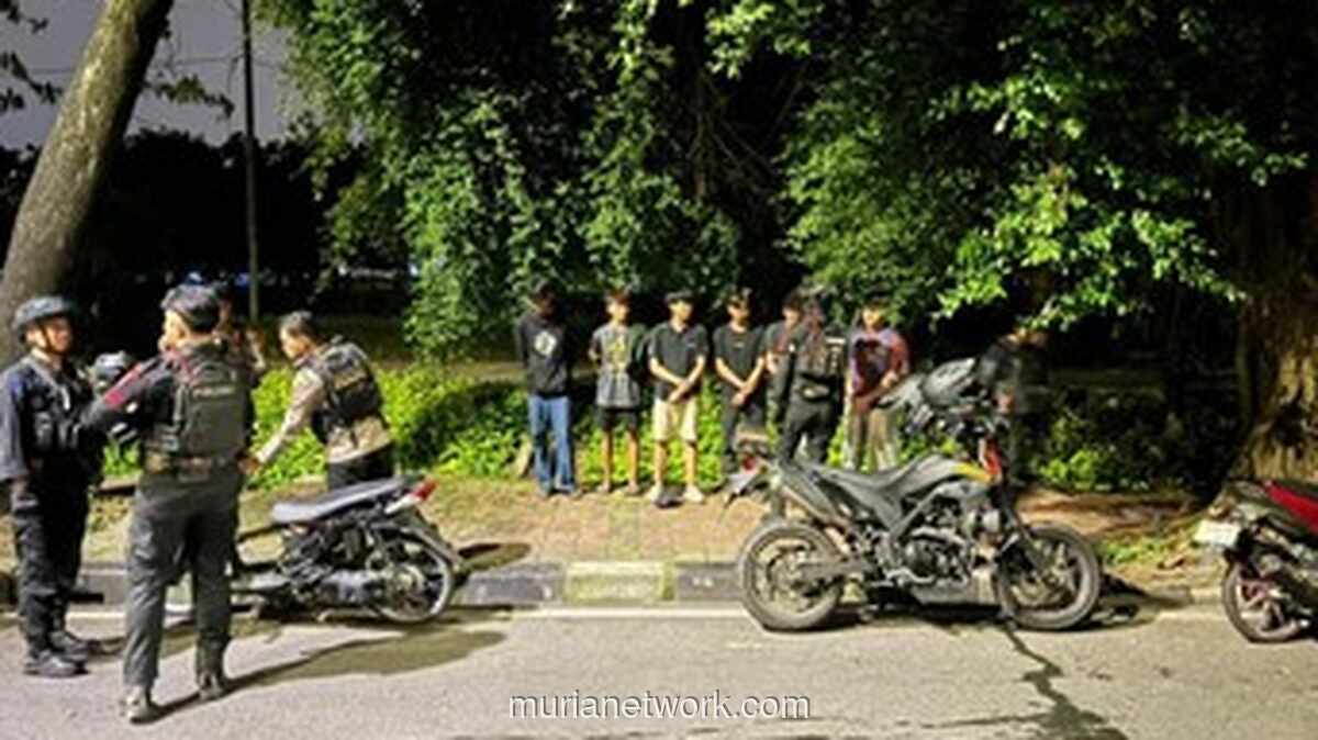 Brimob dan Perintis Presisi Amankan Tiga Pelaku Balap Liar di Malaka, Jakarta Timur
