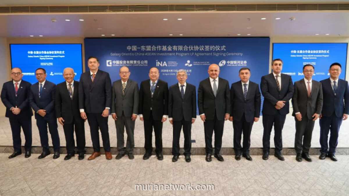 Tiga Dana Kekayaan Negara Luncurkan Platform Investasi China-ASEAN Senilai US$1 Miliar