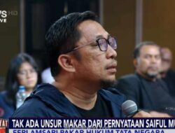 Pakar Hukum: Pernyataan Saiful Mujani Tak Penuhi Unsur Makar