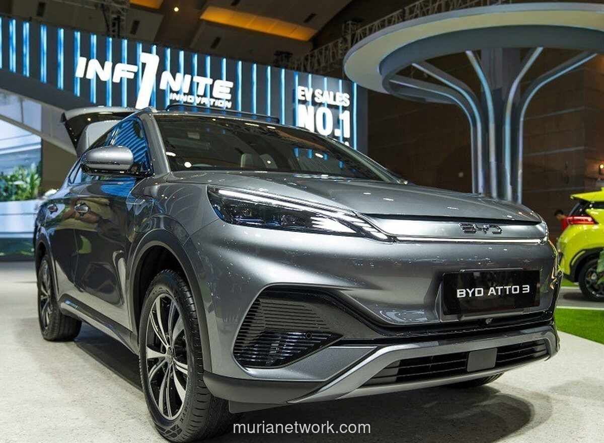 BYD Kuasai 60% Pasar Kendaraan Listrik Indonesia, Penjualan Melonjak Lima Kali Lipat