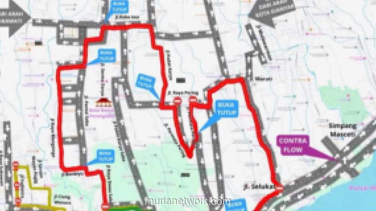 Polda Bali Terapkan Rekayasa Lalu Lintas untuk Kemala Run 2026 di Gianyar