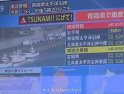 Gempa M 7,4 Guncang Pesisir Timur Jepang, Peringatan Tsunami Dikeluarkan