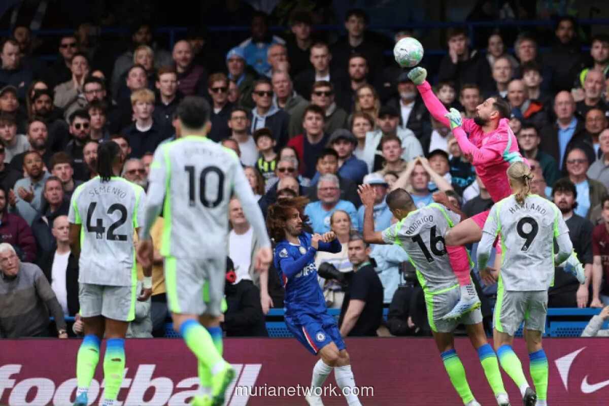 Manchester City Hancurkan Chelsea 3-0 di Stamford Bridge