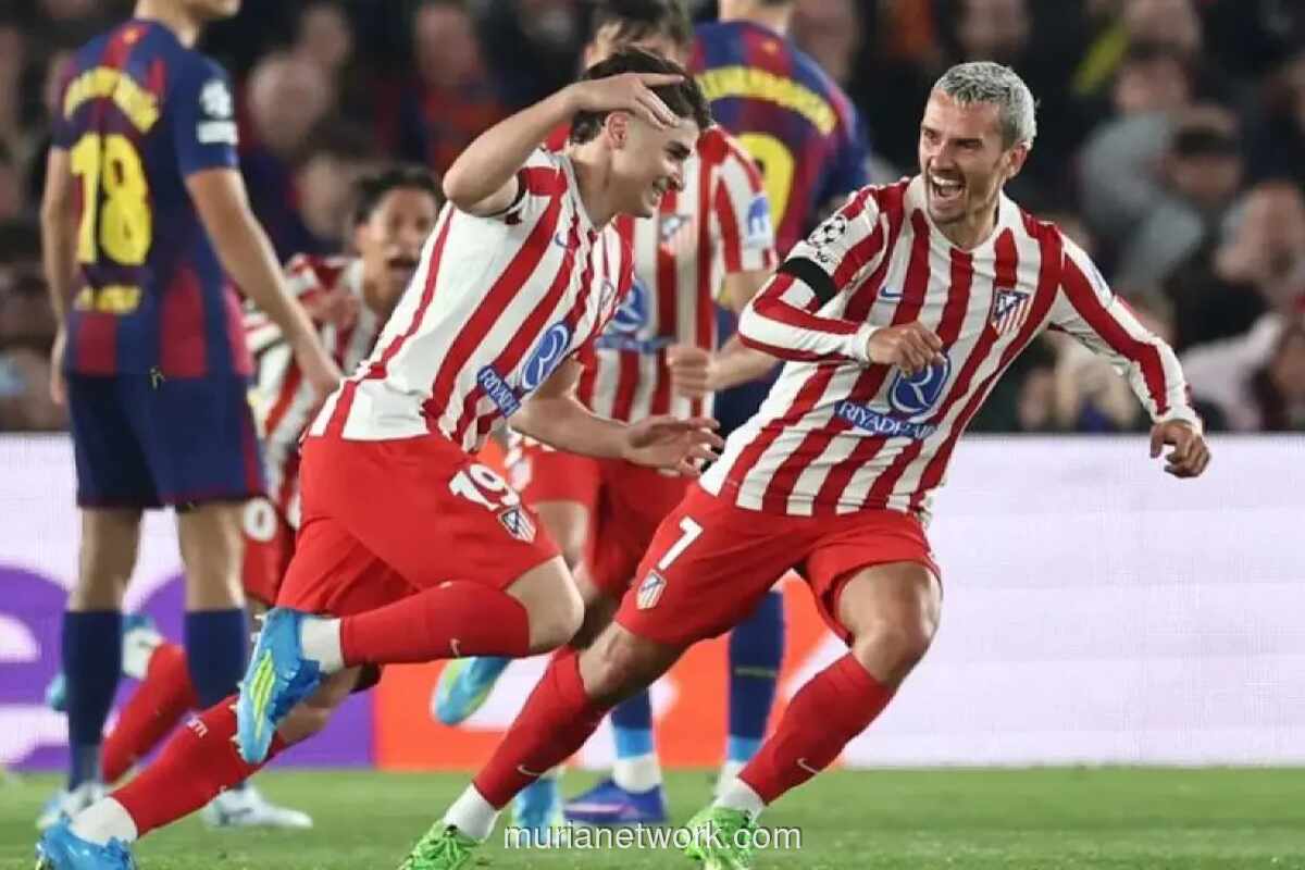 Atletico Hancurkan Barcelona 2-0 di Camp Nou, Tuan Rumah Terancam Tersingkir
