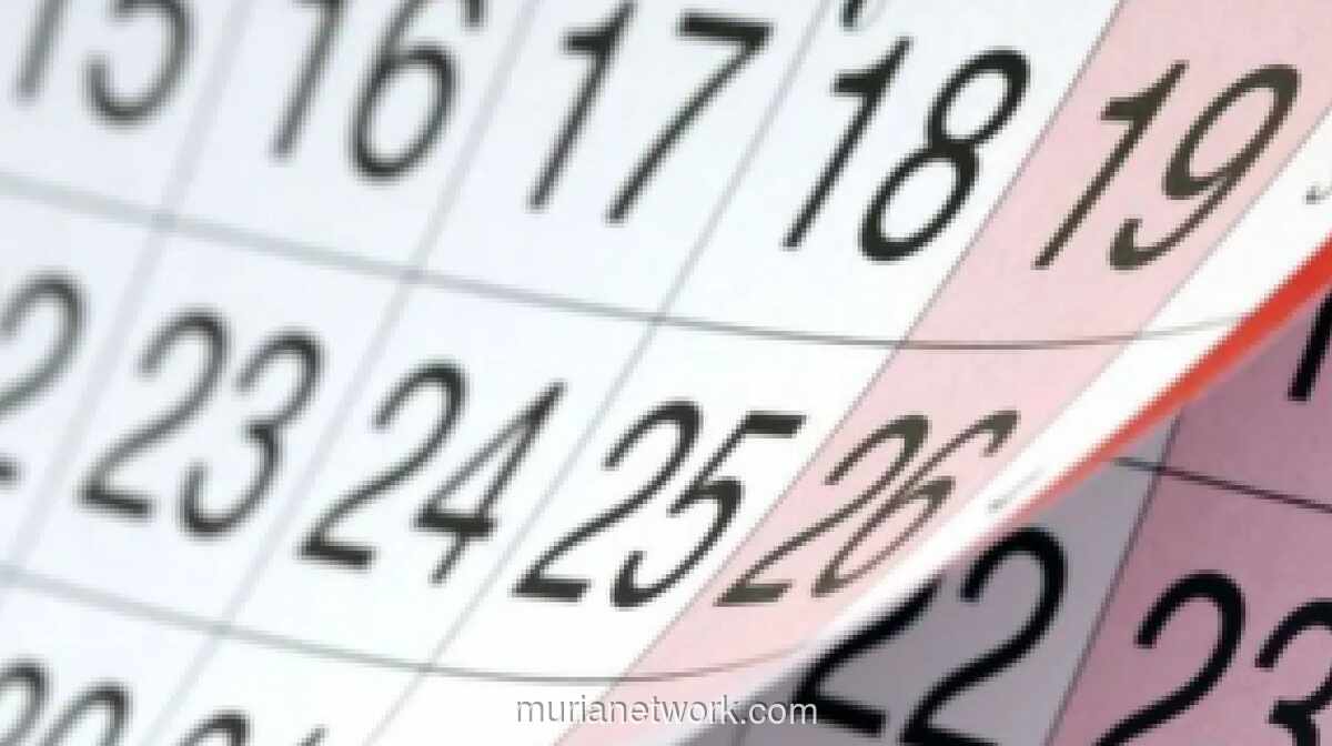 Pemerintah Tetapkan 16 Hari Libur Nasional dan 6 Cuti Bersama untuk Tahun 2026