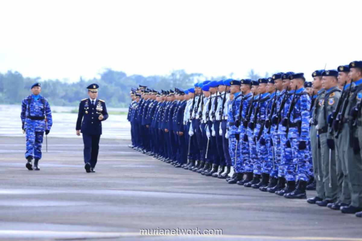 TNI AU Gelar Upacara Peringatan 80 Tahun di Lanud Sultan Hasanuddin