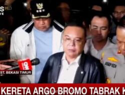 Tabrakan Kereta Argo Bromo Anggrek dan KRL di Bekasi Timur, 4 Orang Tewas