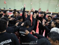 Latihan Persiapan Tim Bulu Tangkis Indonesia di Denmark Resmi Ditutup