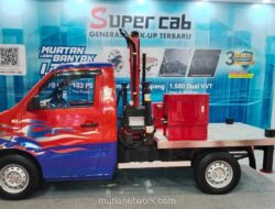 DFSK Pamerkan Super Cab dengan Crane dan Gelora E Listrik di Giicomvec 2024