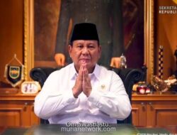 Presiden Prabowo Ucapkan Selamat Dharma Santi dan Sampaikan Permohonan Maaf