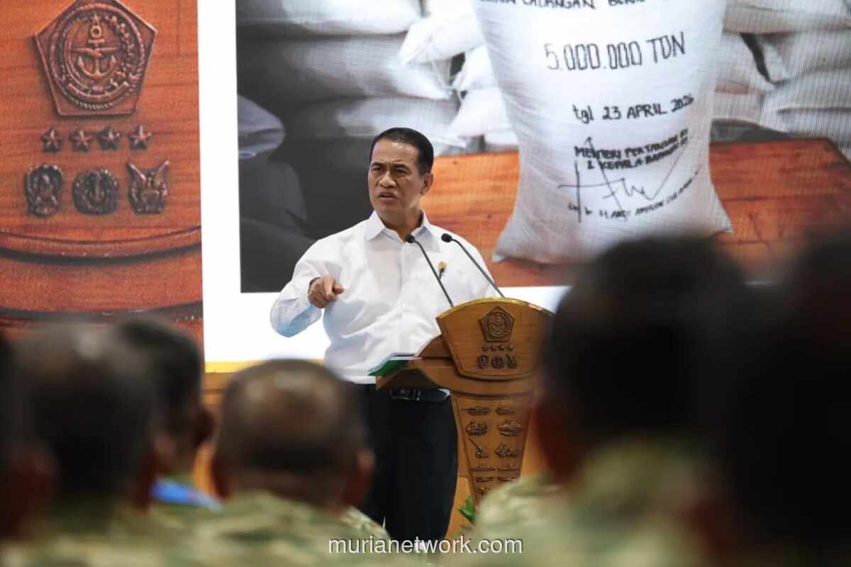 Mentan Amran: Capaian Pangan Nasional Tak Lepas dari Peran TNI, Stok Beras Capai Rekor 5,12 Juta Ton
