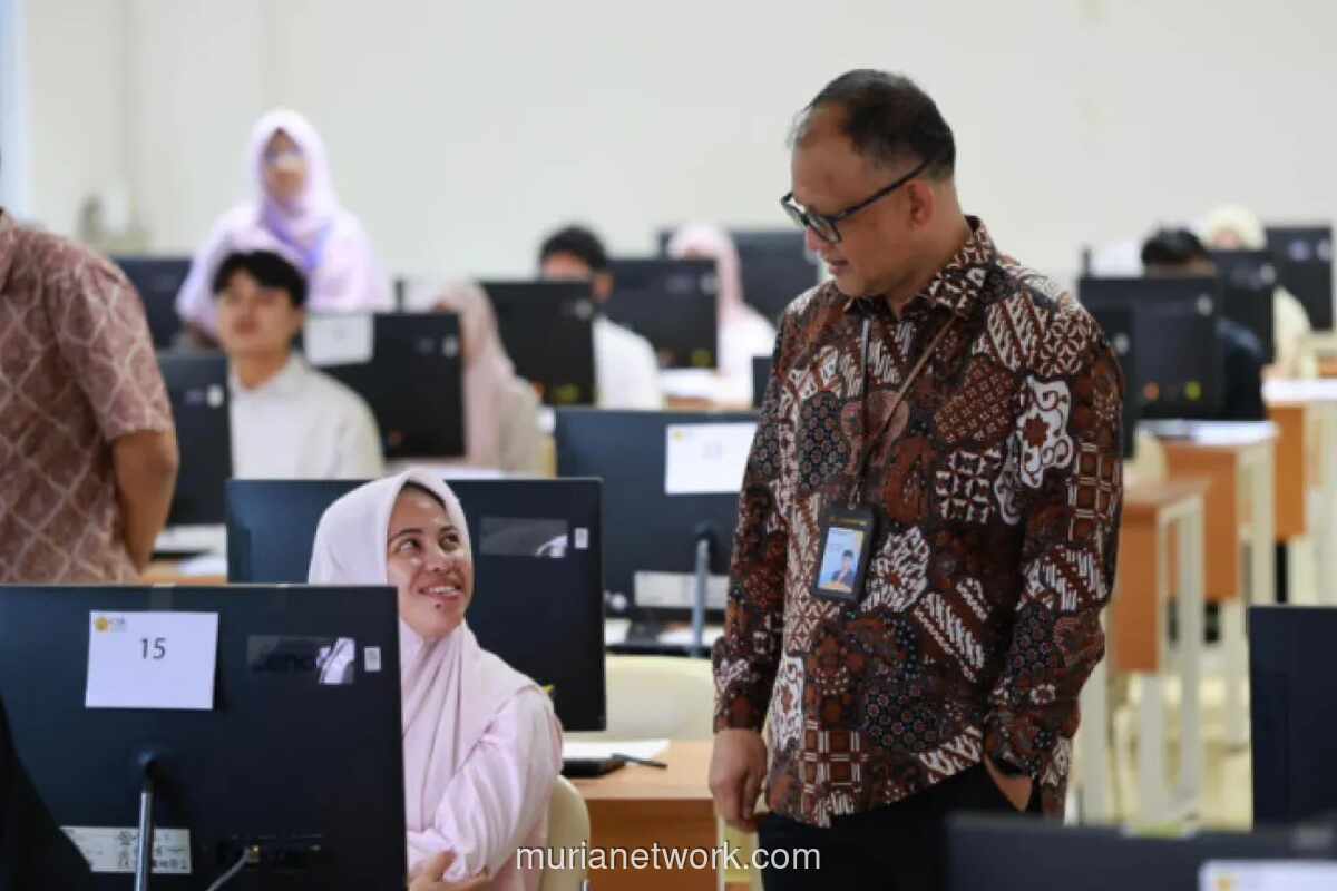 Dirjen Dikti Tinjau Langsung UTBK-SNBT 2026 di USK, Pastikan Sistem Berjalan Objektif dan Bebas Kecurangan