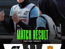 Jakarta Pertamina Enduro Kalahkan Popsivo Polwan 3-1, Lolos ke Grand Final Proliga 2024