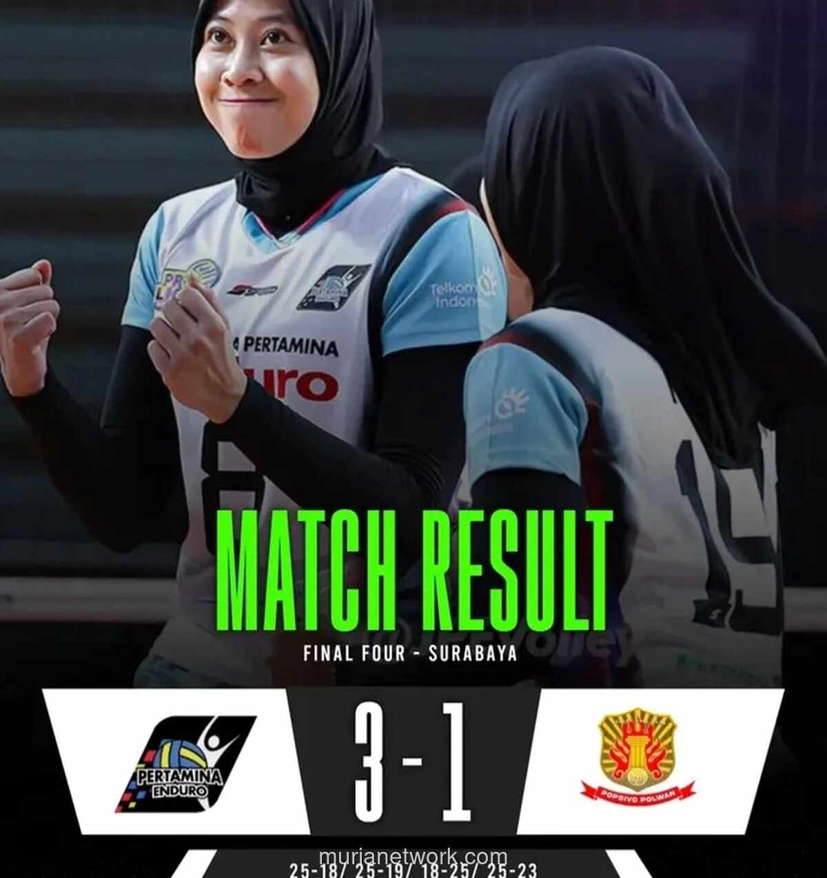 Jakarta Pertamina Enduro Kalahkan Popsivo Polwan 3-1, Lolos ke Grand Final Proliga 2024