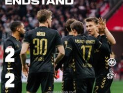 Frankfurt Gagal Pertahankan Keunggulan, Köln Bangkit untuk Raih Poin 2-2