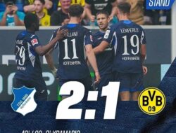 Hoffenheim Hancurkan Harapan Dortmund dengan Kemenangan Dramatis di Menit Akhir