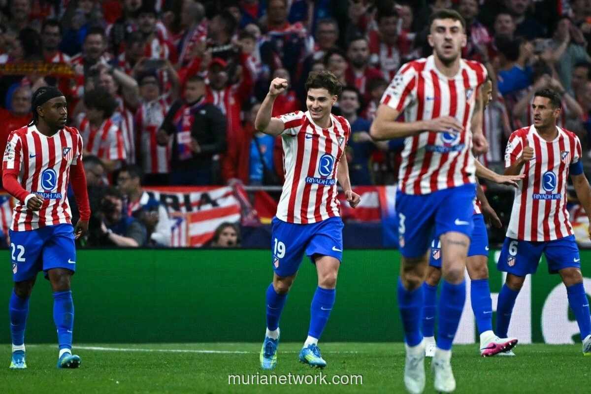Atletico Madrid vs Arsenal Imbang 1-1, Dua Gol Penalti Warnai Semifinal Liga Champions