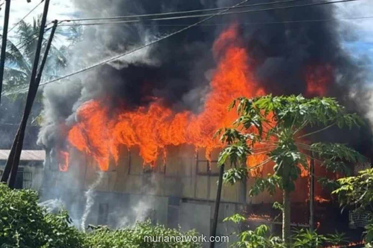 Dua Rumah Hangus Terbakar di Barru, Diduga Akibat Korsleting Listrik