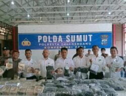 Polisi Gagalkan Penyelundupan Narkoba Rp57,2 Miliar di Tol Lubuk Pakam, Tiga Pelaku Ditangkap