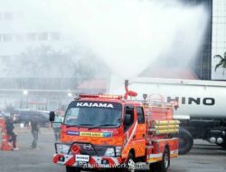 Hino Perkenalkan Truk Pemadam Kebakaran Berbasis Sasis 300 Series di GIICOMVEC 2026