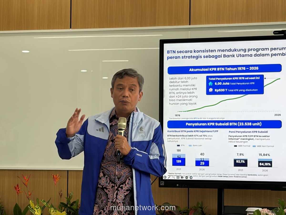 BTN Targetkan Kapasitas KPR Meningkat Hingga 400.000 Unit per Tahun