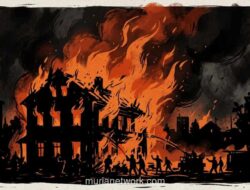 Kebakaran Landa Gedung Ditjen Bina Pemerintahan Desa Kemendagri