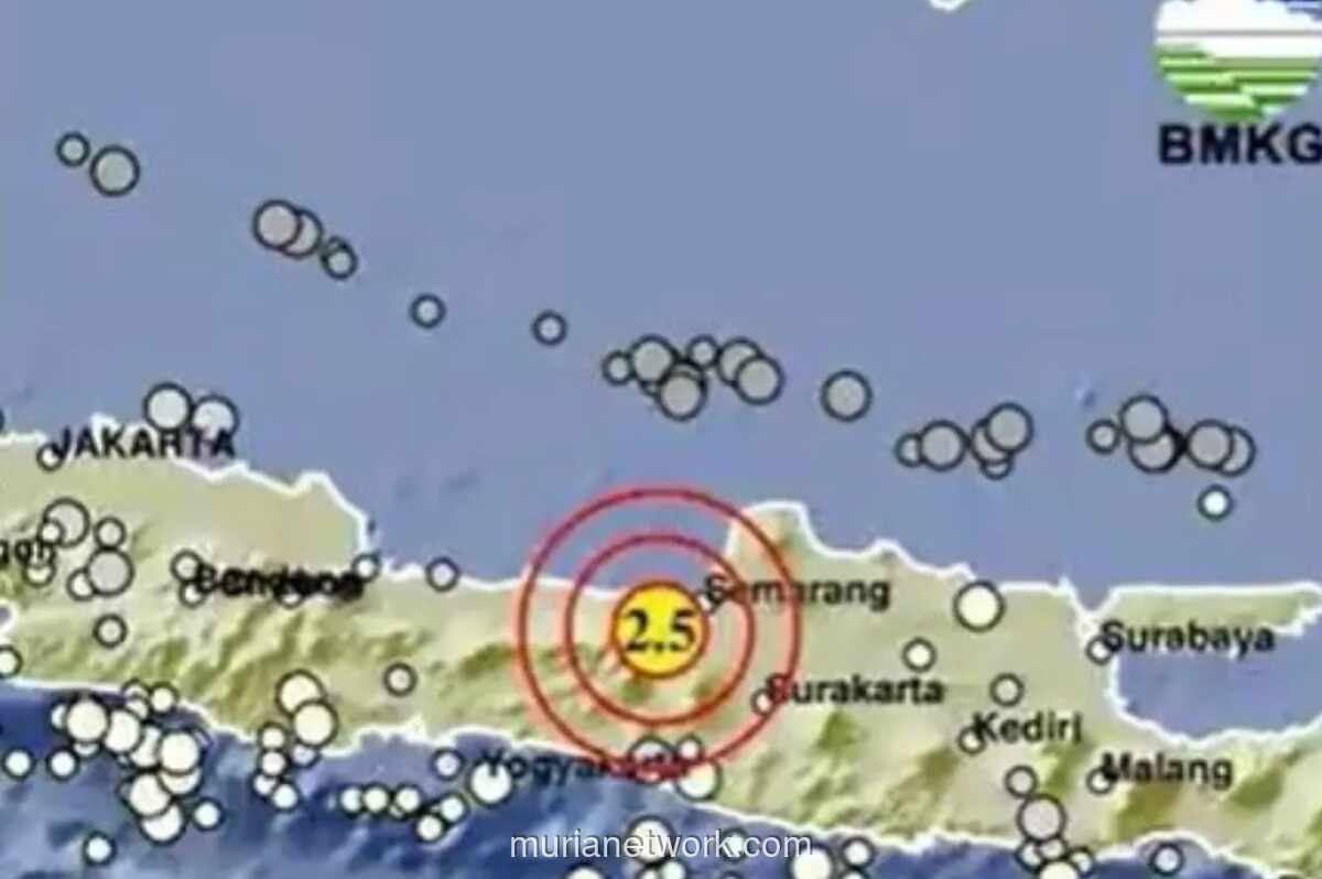Gempa Magnitudo 2,5 Guncang Kabupaten Semarang, BMKG Rilis Data Berbeda dengan Lokasi Pangandaran