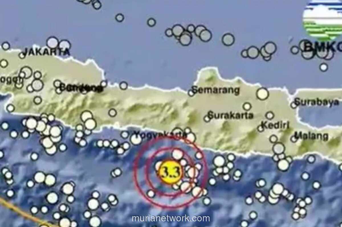 Gempa Magnitudo 3,3 Guncang Bantul, Tidak Ada Laporan Kerusakan