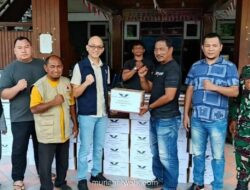 Partai Perindo Salurkan Bantuan Air dan Mie Instan untuk Korban Gempa Ternate
