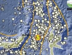 Gempa M5,7 Guncang Jailolo, BMKG Imbau Warga Waspada