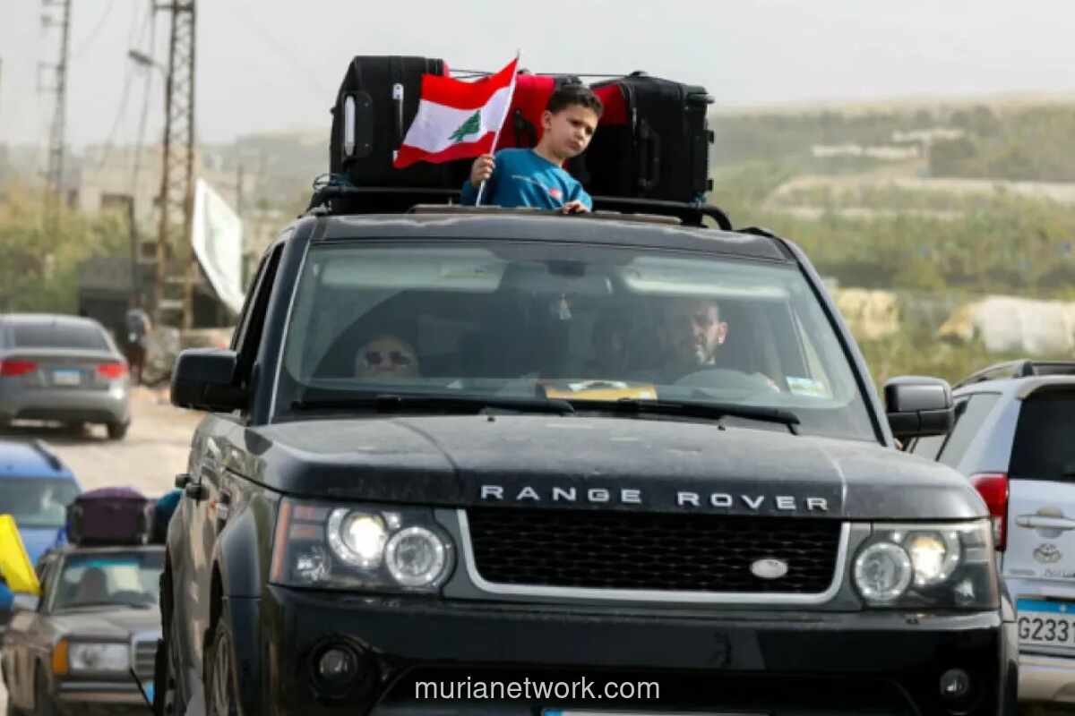 Ribuan Pengungsi Lebanon Mulai Pulang Didampingi Pasukan PBB