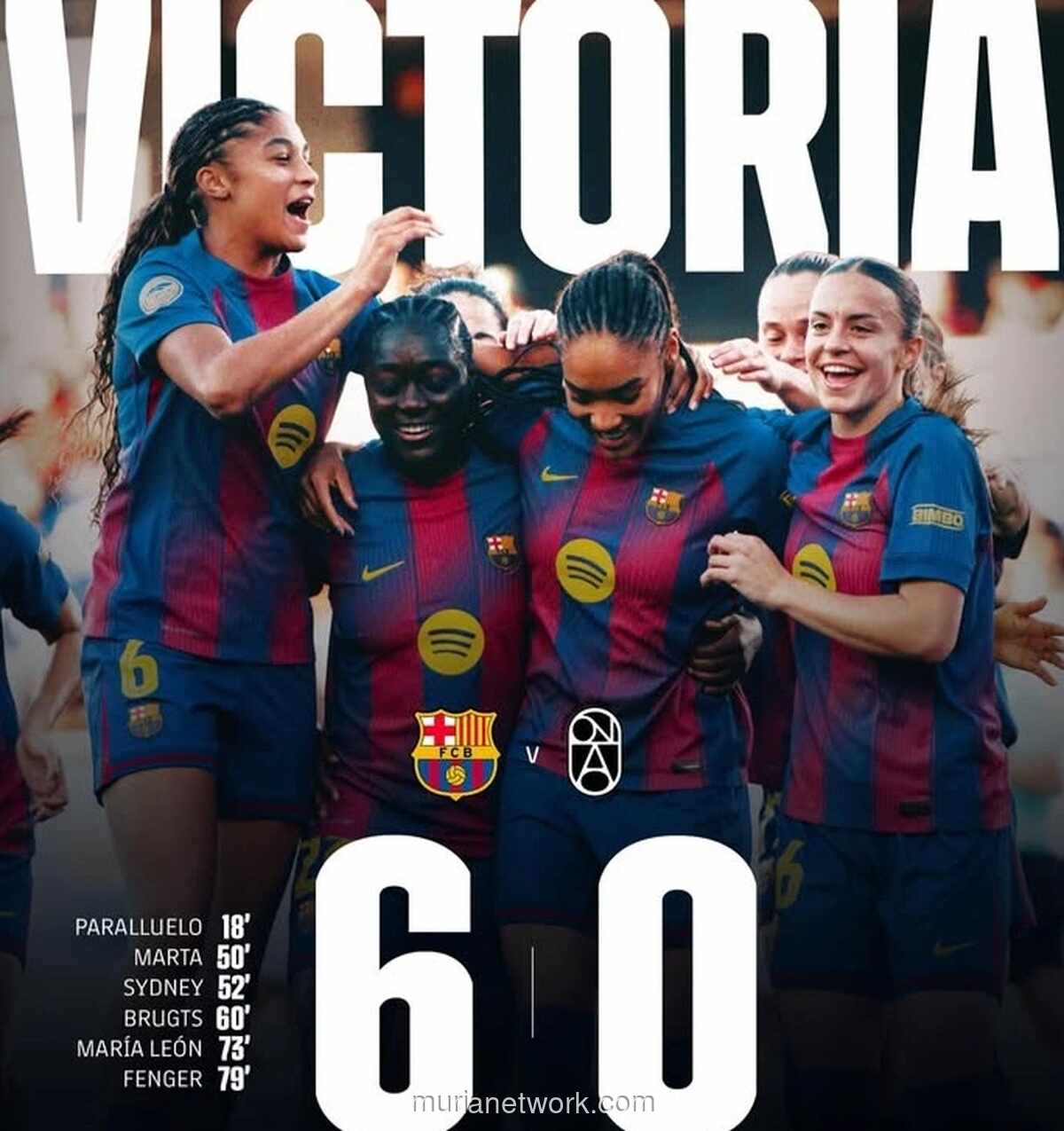FC Barcelona Femení Hajar Badalona 6-0, Pertegas Dominasi di Liga Spanyol