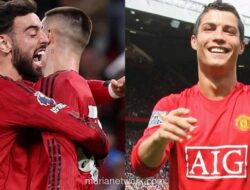 Bruno Fernandes Samai Catatan Gol Cristiano Ronaldo di Premier League, Kini Incar Rekor Assist
