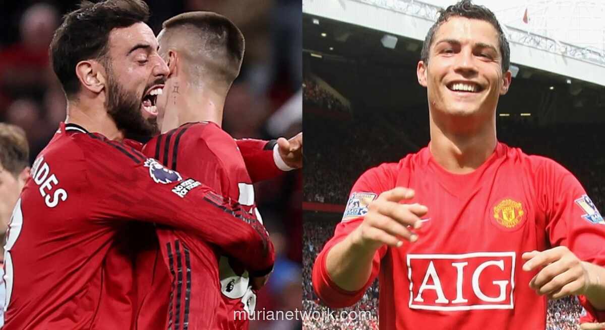 Bruno Fernandes Samai Catatan Gol Cristiano Ronaldo di Premier League, Kini Incar Rekor Assist