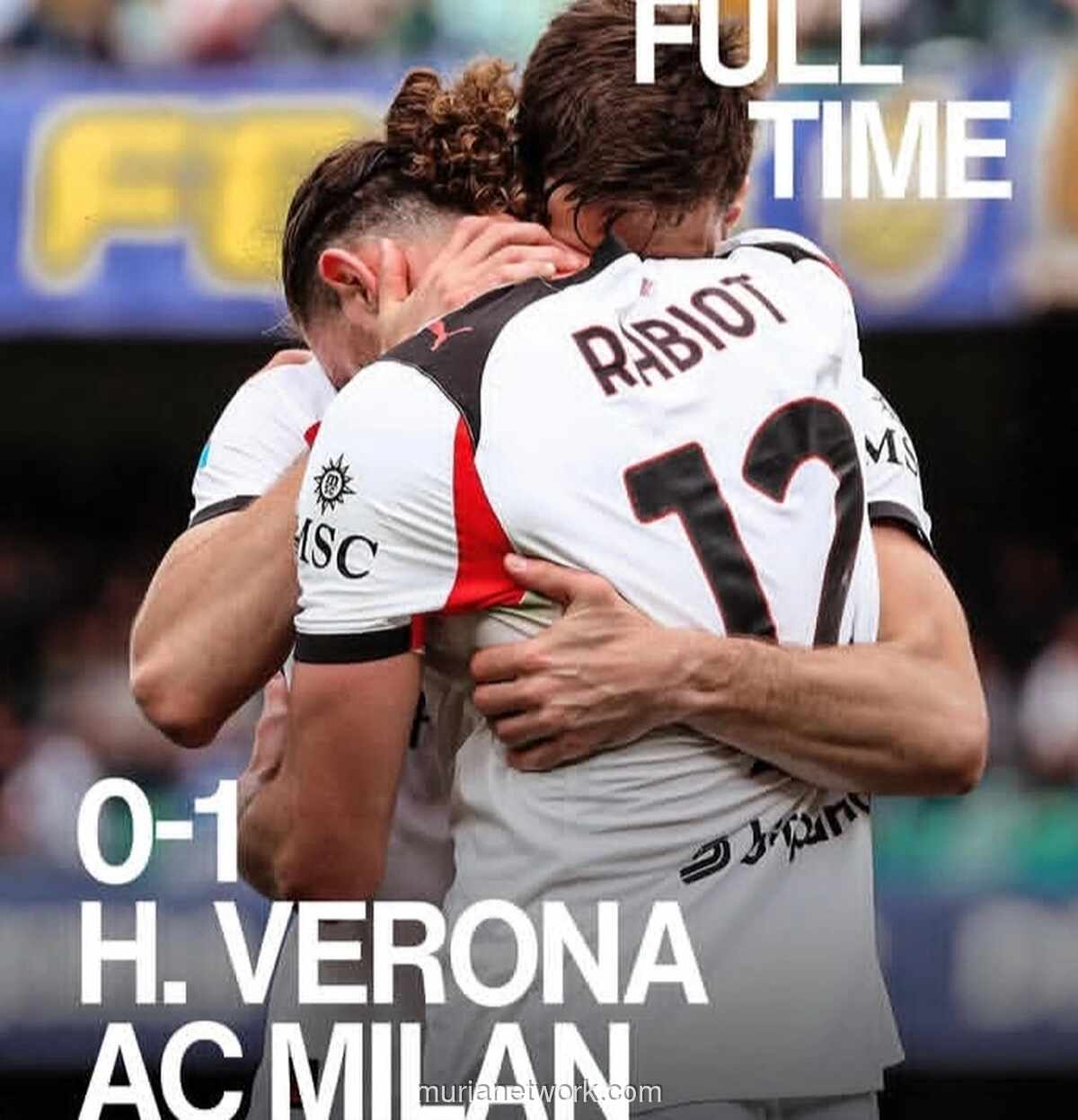 Rabiot Pecah Kebuntuan, AC Milan Bungkam Verona 1-0
