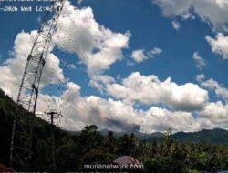 Gunung Dukono Erupsi, Abu Vulkanis Membubung 700 Meter