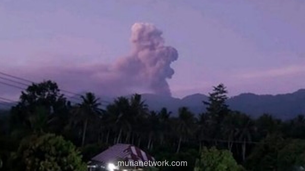 Gunung Dukono Erupsi, Semburkan Abu Vulkanik Setinggi 1.400 Meter