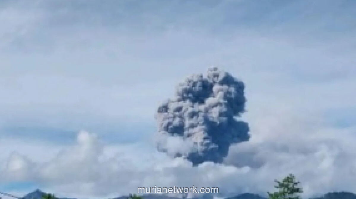 Gunung Dukono Erupsi, Semburkan Abu Vulkanik 1.600 Meter