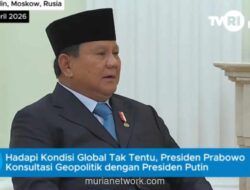 Prabowo dan Putin Bahas Intensifikasi Dialog di Tengah Gejolak Global