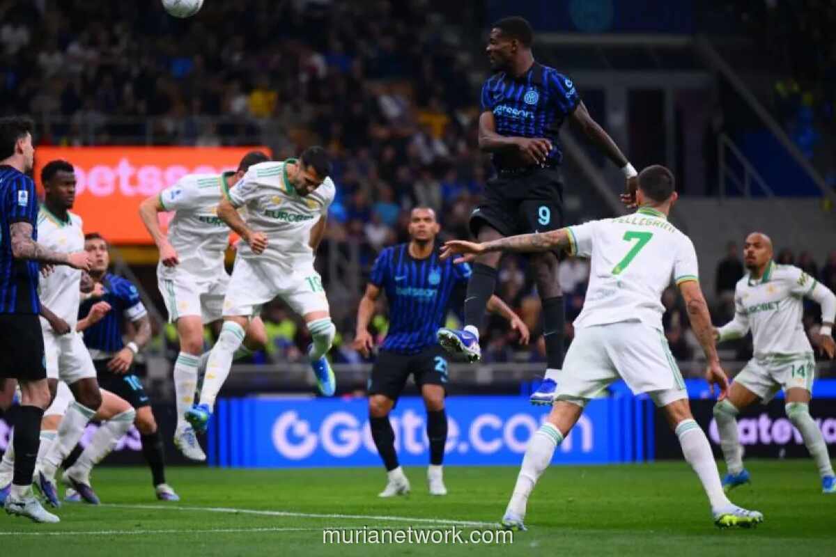 Inter Milan Hajar AS Roma 5-2, Posisi Puncak Serie A Makin Kokoh