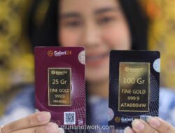 Harga Buyback Emas Antam, UBS, dan Galeri 24 di Pegadaian Kompak Turun