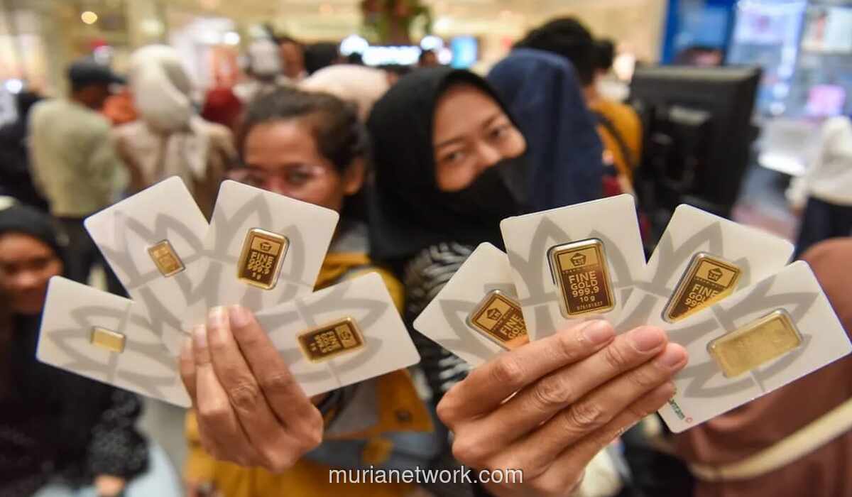 Harga Emas Antam Tembus Rp2,85 Juta per Gram, Buyback Rp2,9 Juta