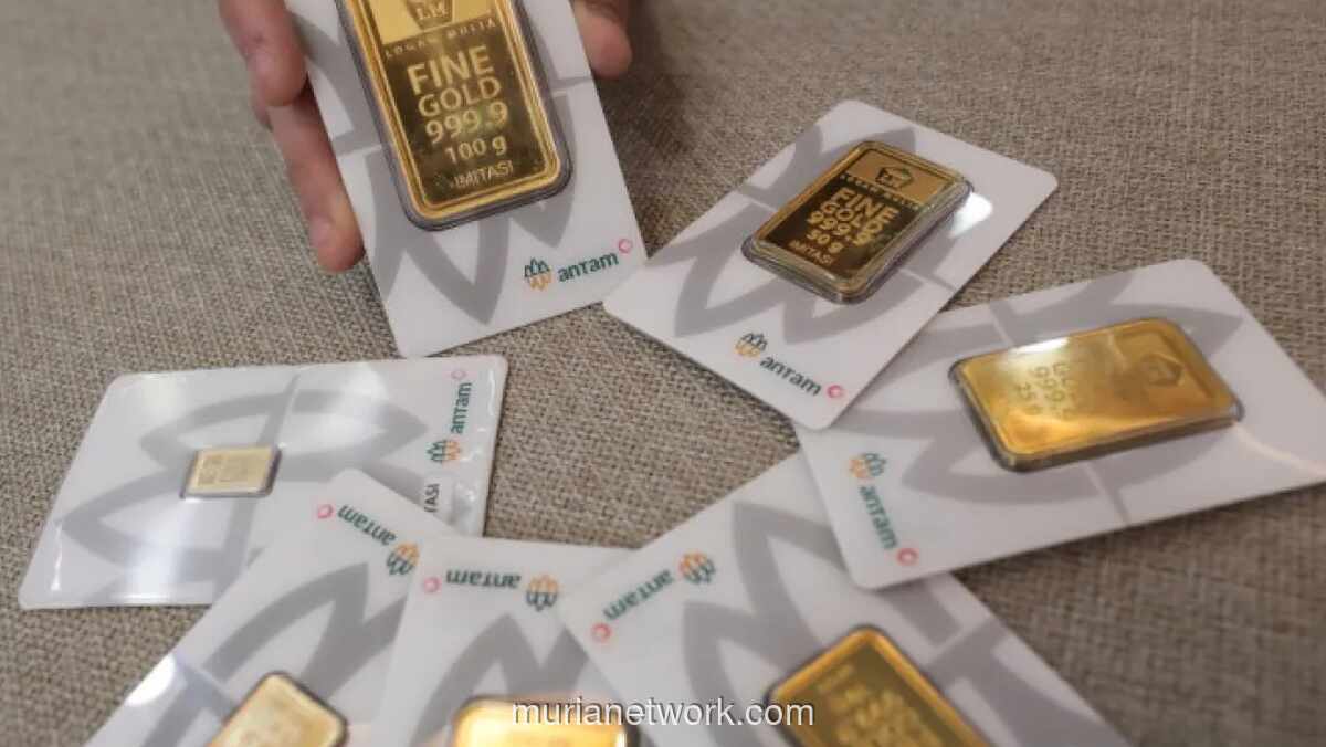 Harga Emas Antam Naik Signifikan, 1 Gram Tembus Rp2,8 Juta
