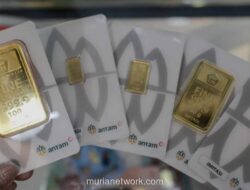 Harga Emas Antam Naik Tipis, Batangan 1 Gram Tembus Rp2,86 Juta