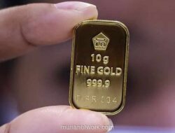 Harga Emas Pegadaian Naik, Emas UBS Tembus Rp2,9 Juta per Gram