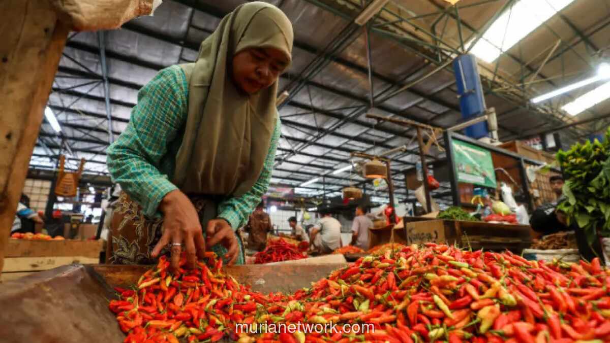 Harga Cabai Meroket di Sumsel, Beras Tetap Stabil
